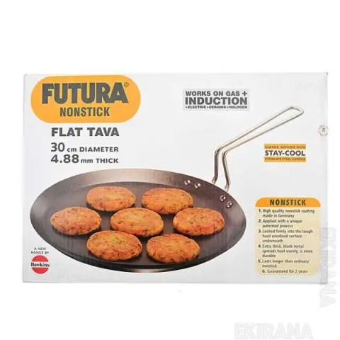 Induction Compatible Flat Tava Hawkins Futura INDT30