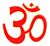 Om Symbol Sticker -small