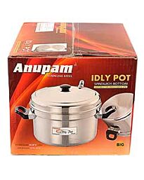 Anupam SS Idli Cooker mit Idli formen - geeignet für Induktion