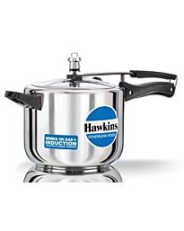 Hawkins Pressure Cooker (Stainless Steel), 5 ltr.