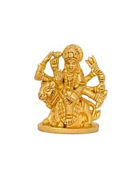 Messing Metall Göttin Durga Idol