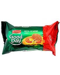 Britannia Good Day Pista Almond Cookies, 72g
