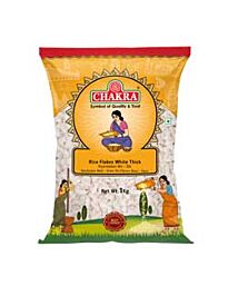 Chakra Thick Poha (White Rice Flakes), 1kg