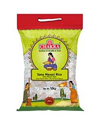 Chakra Sona Masoori Rice (Parboiled), 10kg