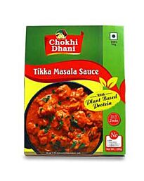 Chokhi Dhani Tikka Masala Saus met Plantaardige Vega Stukkjes, 300g