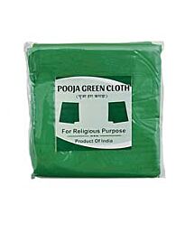 Cotton Pooja Cloth -Green, 85cm