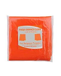 Chiffon en coton Pooja - Orange, 85cm