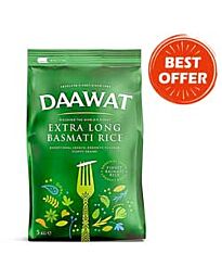 Daawat Extralanger Basmatireis, 5kg