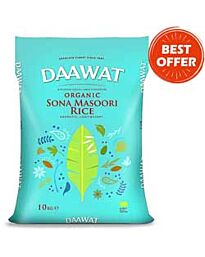 Daawat Organic Sona Masoori Rice, 10kg