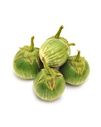 Frische Grüne Aubergine,  approx 500g