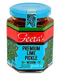 Geeta's Premium Lime Pickle Medium, 190g