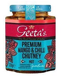 Geeta's Mango & Chili Chutney, 230g