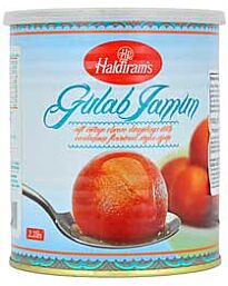 Haldiram's Gulab Jamun in Tin, 1kg-12pc