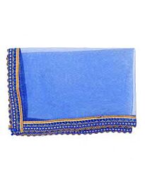 Hindu Puja Chunri - Blue
