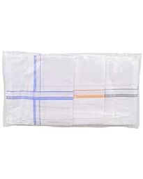 Men's Striped Handkerchief -set of 6