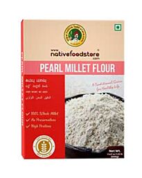 Native Food Store Pearl Millet Flour, 500g  