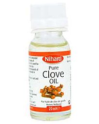 Huile de clou de girofle pure Niharti, 20 ml