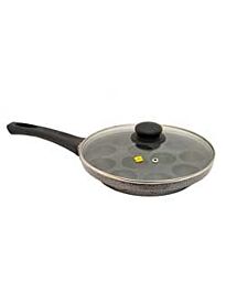 Prestige Omega Select+  Paniyarakkal pan with Glass Lid (for Gas)