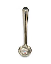 RVS Verticale Sauslepel (Chamcha)