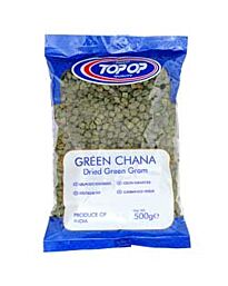 TopOp Green Chana (Dried Green Gram), 500g
