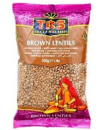 TRS Brown Lentils Whole (Masoor Whole), 500g