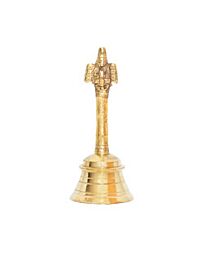 Garuda-Glocke aus Messing – Schützende Puja-Glocke