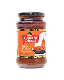 Chokhi Dhani Carrot Pickle Without Garlic, 400g