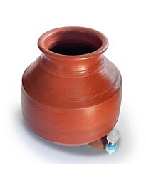 Pot en argile pour eau (Matka) avec robinet