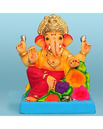 Eco-friendly Lord Ganesha Idol, 10inch (FT31) - Self Pickup Only