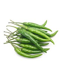 Frische grüne Chilischote, 100g