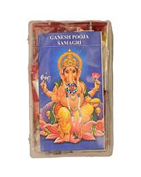 Ganesh Puja Samigri-set (22 artikelen) - PS98