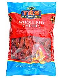 TRS Dried Whole Red Chillies (long), 150g