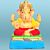 Eco-friendly Lord Ganesha Idol, 8inch