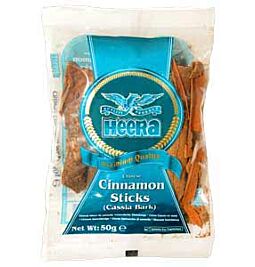 Achetez Heera Écorce de cannelle chinoise - Bâtonnets de casse (Dalchini), 50 g en ligne – avec Ekirana pour juste 2,10 € /