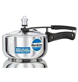 Achetez Autocuiseur Hawkins (acier inoxydable), 2 litres. en ligne – avec Ekirana pour juste 115,00 € /