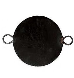 Shop Pavbhaji Tawa (Skillet) met handvatten, Gietijzer - 46cm online – met Ekirana voor alleen maar € 47,99 /