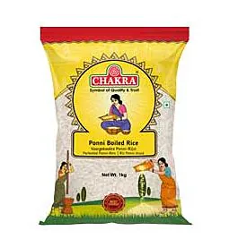 Chakra Ponni Boiled Rice, 1kg