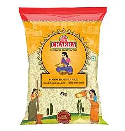 Chakra Ponni Boiled Rice, 5kg