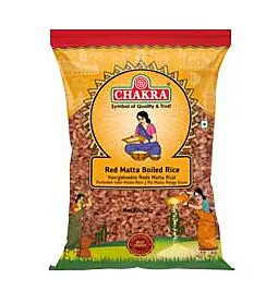 Chakra Red Boiled (Matta) Rice, 1kg