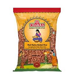 Shop Chakra Red Boiled (Matta) Rice, 10kg online – with Ekirana for Just €26.75 /