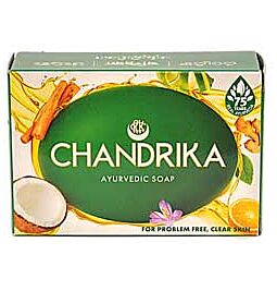 Shop Chandrika Ayurvedische Zeep, 75g online – met Ekirana voor alleen maar € 2,25 /