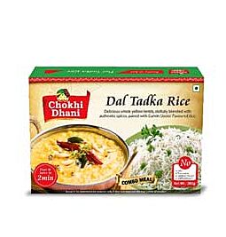 Achetez Chokhi Dhani Dal Tadka Rice, 350g en ligne – avec Ekirana pour juste 4,25 € /