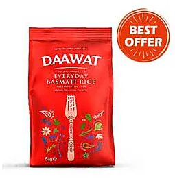 Daawat Everyday Basmati Rice, 5kg