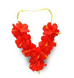 Shop Garland - Pooja Mala voor idool, rode hibiscusbloemen online – met Ekirana voor alleen maar € 3,05 /