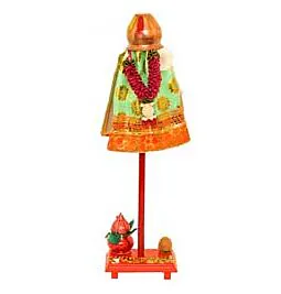 Gudi for Gudi Padwa Festival - Assorted Colour, 30cm