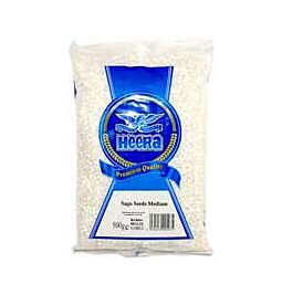 Shop Heera Tapioca Parels (Sabudana) Medium korrels, 500g online – met Ekirana voor alleen maar € 3,50 /