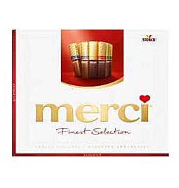 Shop Merci Finest Select Assortiment Chocolade, 250g online – met Ekirana voor alleen maar € 6,25 /