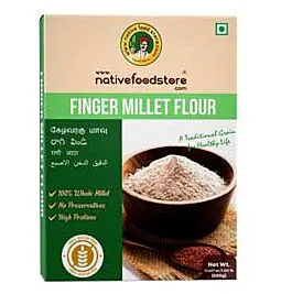 Native Food Store Finger Millet Flour, 500g  BBE:30Mar24