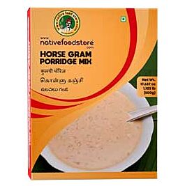 Native Food Store Horsegram Porridge Mix, 500g BBE:31Mar24