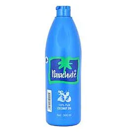Parachute Coconut Oil (in Bottle), Food Grade, 500ml 